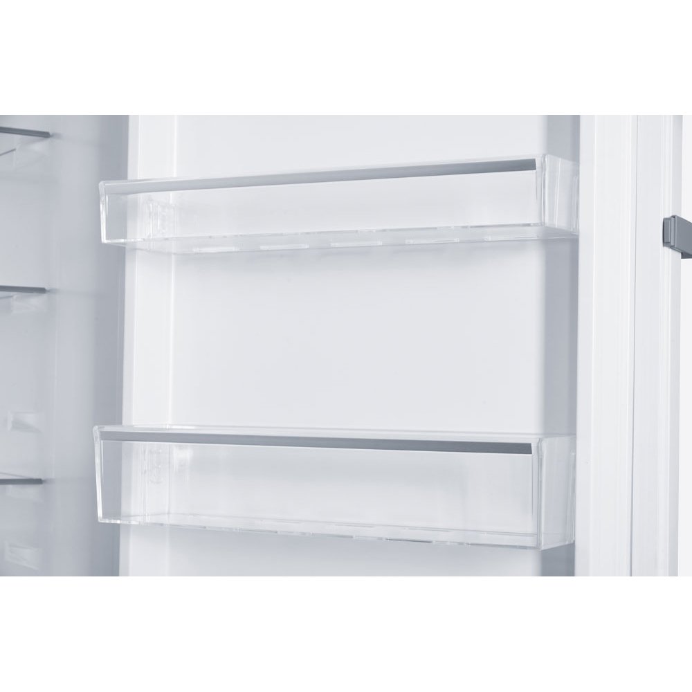 Teknix T60L2W 60cm Tall Larder White