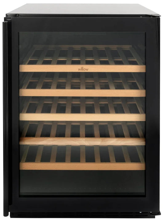Willow W60WCB 60cm Undercounter Wine Cooler – 52 Bottle Capacity