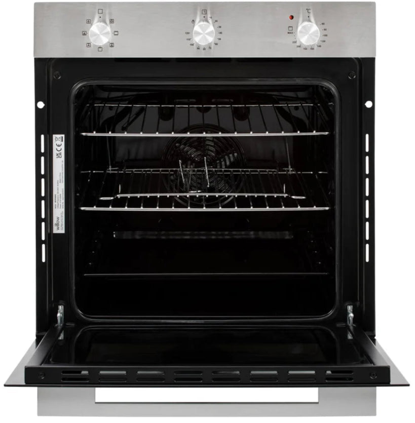 Willow WOF60SS 60cm Electric Fan Oven - Stainless Steel (A-Rated)
