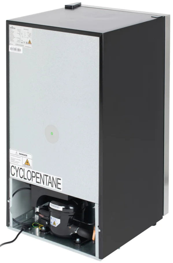 Willow WBC98SS 98L Freestanding Undercounter Beverage Cooler - Stainless Steel