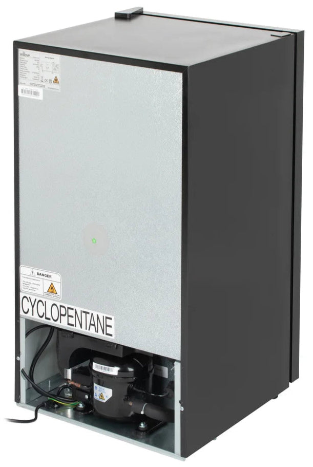 Willow WBC98B 98L Freestanding Undercounter Beverage Cooler - Black