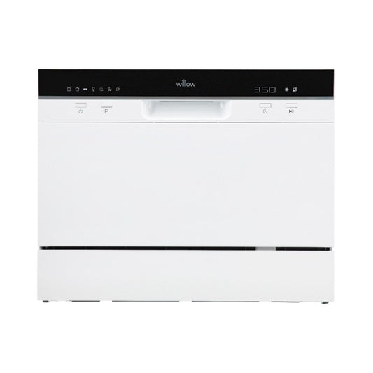 Willow WTTD6W 55cm Tabletop Dishwasher White