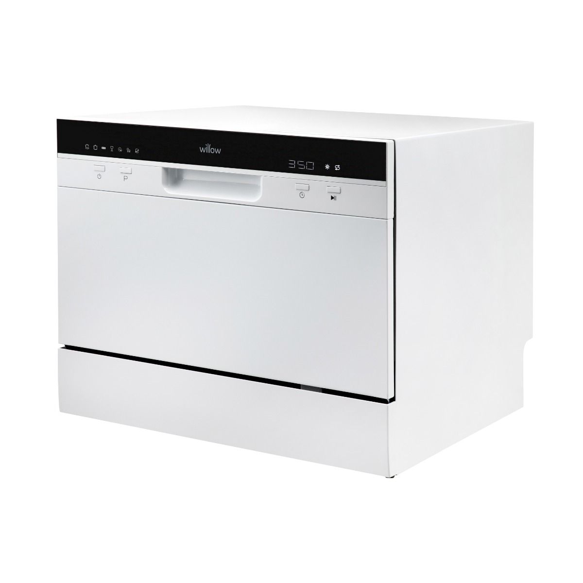 Willow WTTD6W 55cm Tabletop Dishwasher White