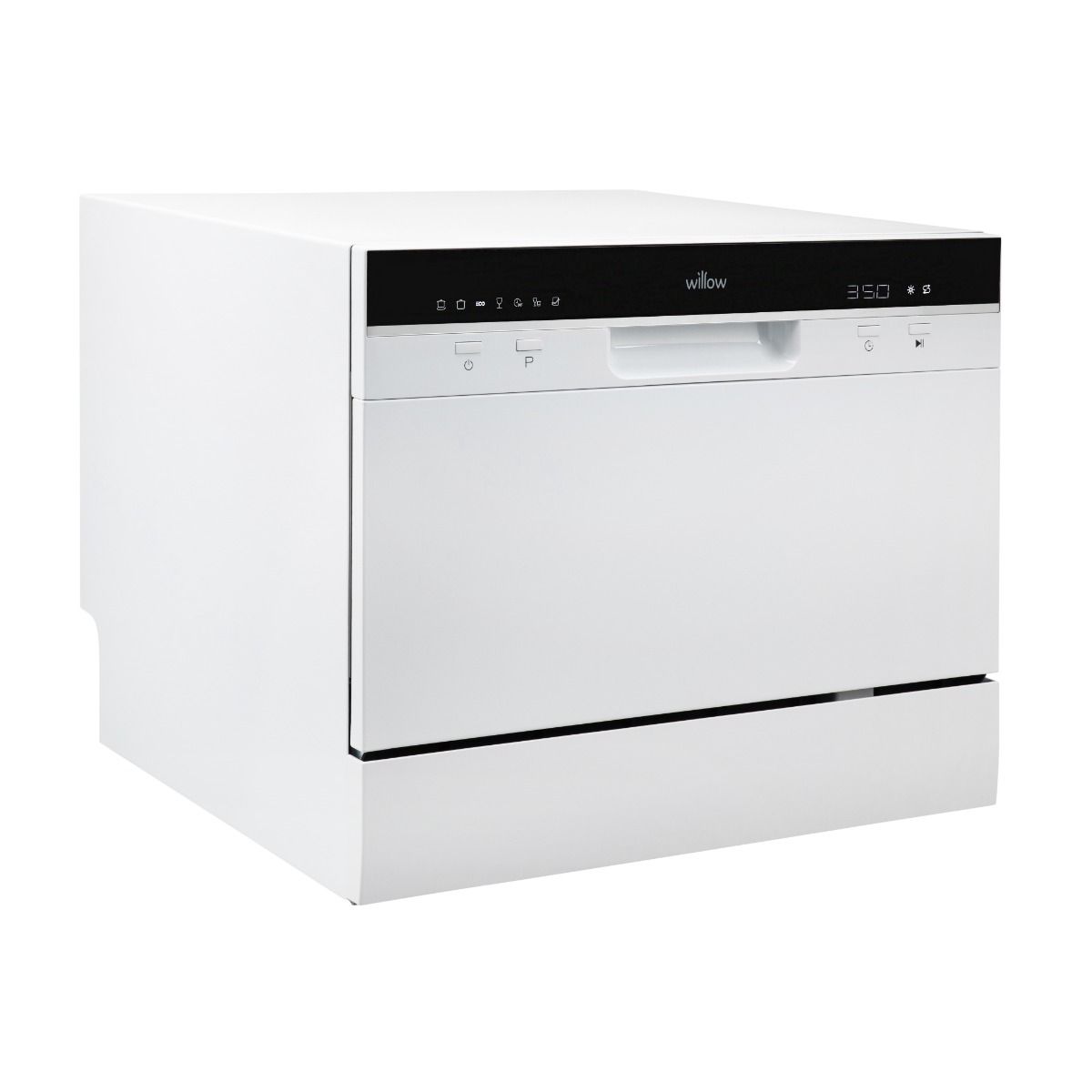 Willow WTTD6W 55cm Tabletop Dishwasher White