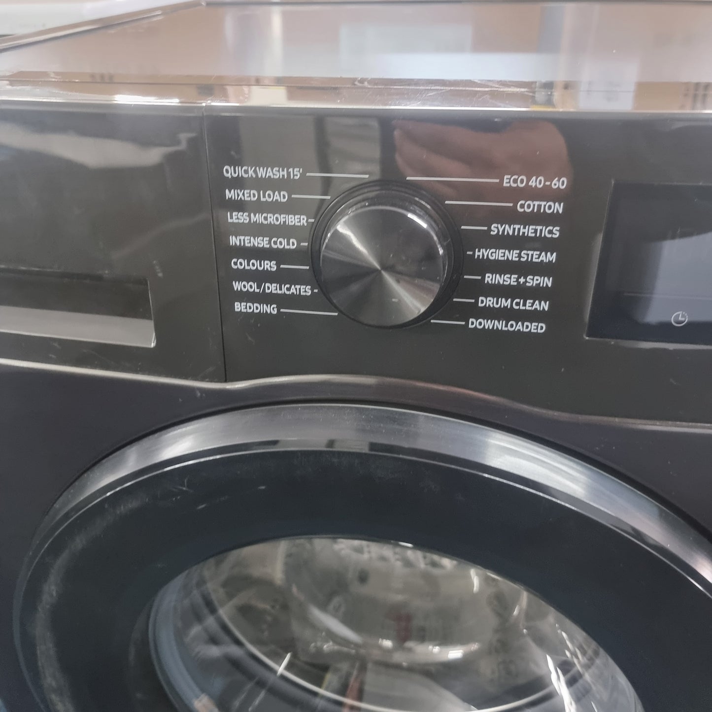 Samsung WW80CGC04DAB Bespoke AI Front-Load Washing Machine Series 5 8KG - Black - Refurbished - Grade C
