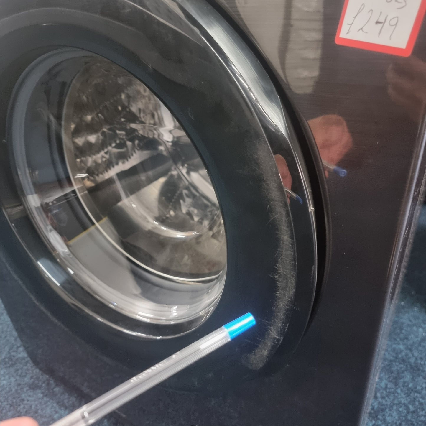 Samsung WW80CGC04DAB Bespoke AI Front-Load Washing Machine Series 5 8KG - Black - Refurbished - Grade C