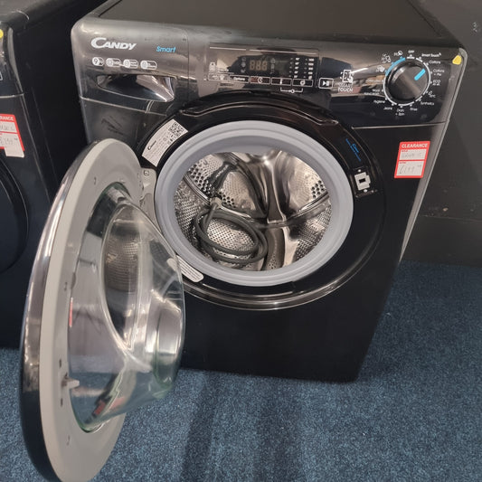 Candy CS149TWBB4/1-80 Washing Machine 9kg – Black – Refurbished - Grade C