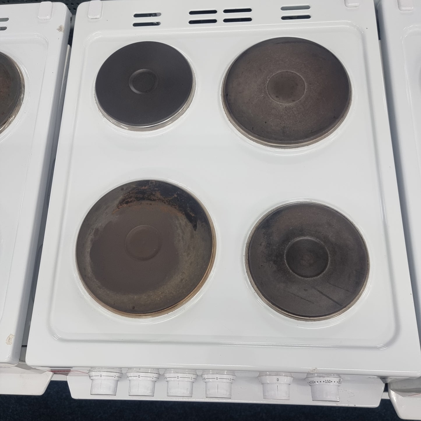 Beko KD533AW 50cm Twin Cavity Electric Cooker – White – Used