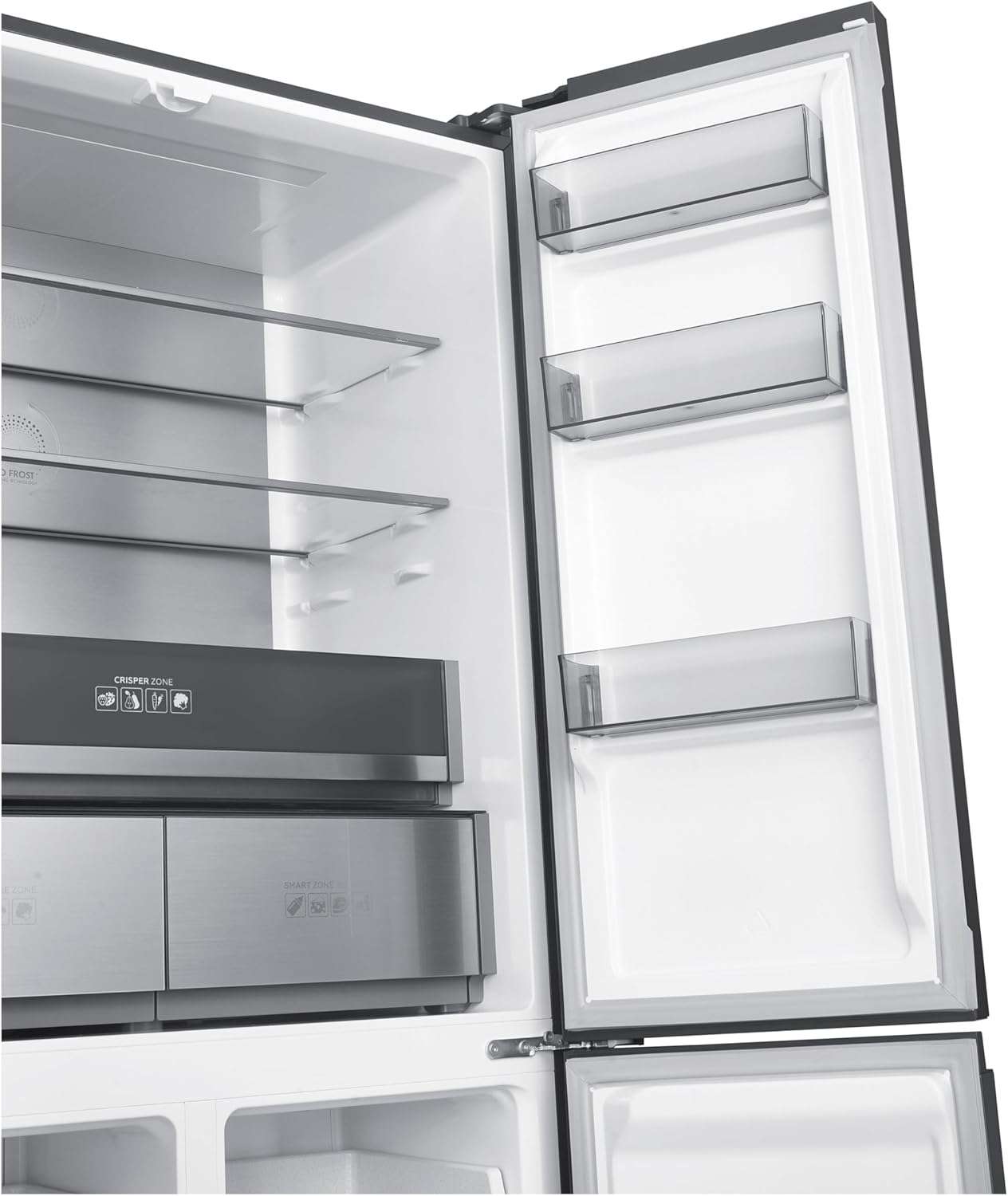 Teknix TMD19091SIBI 505L Multi-Door French Style Fridge Freezer 599 Teknix