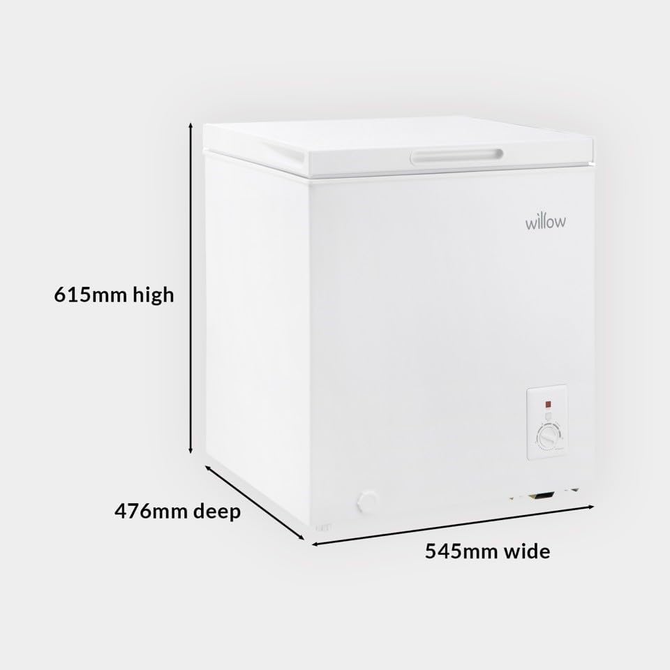 Willow W66CFW Freestanding Tabletop 66L Chest Freezer