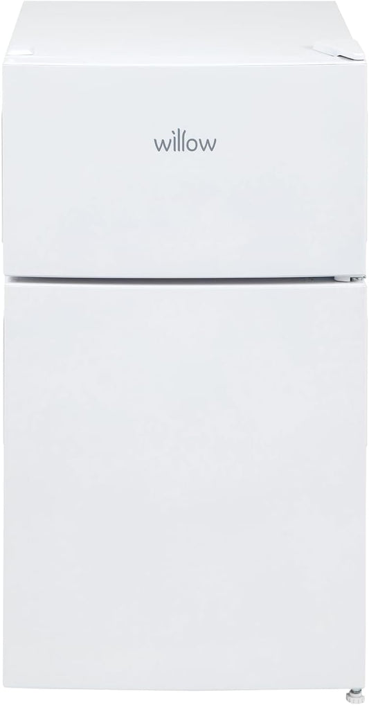 Willow WW50UCFF under counter fridge freezer in white with modern, compact design