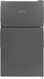 Willow WG50UCFF grey under counter fridge freezer with compact front-facing modern design