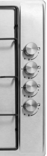 Cata UBGHFFJ60.1 Gas Hob Stainless Steel