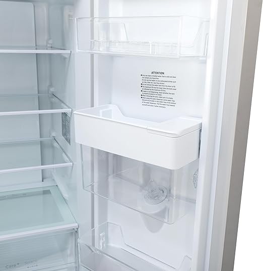 Willow WSBES4MDX American Fridge Freezer Stainless Steel