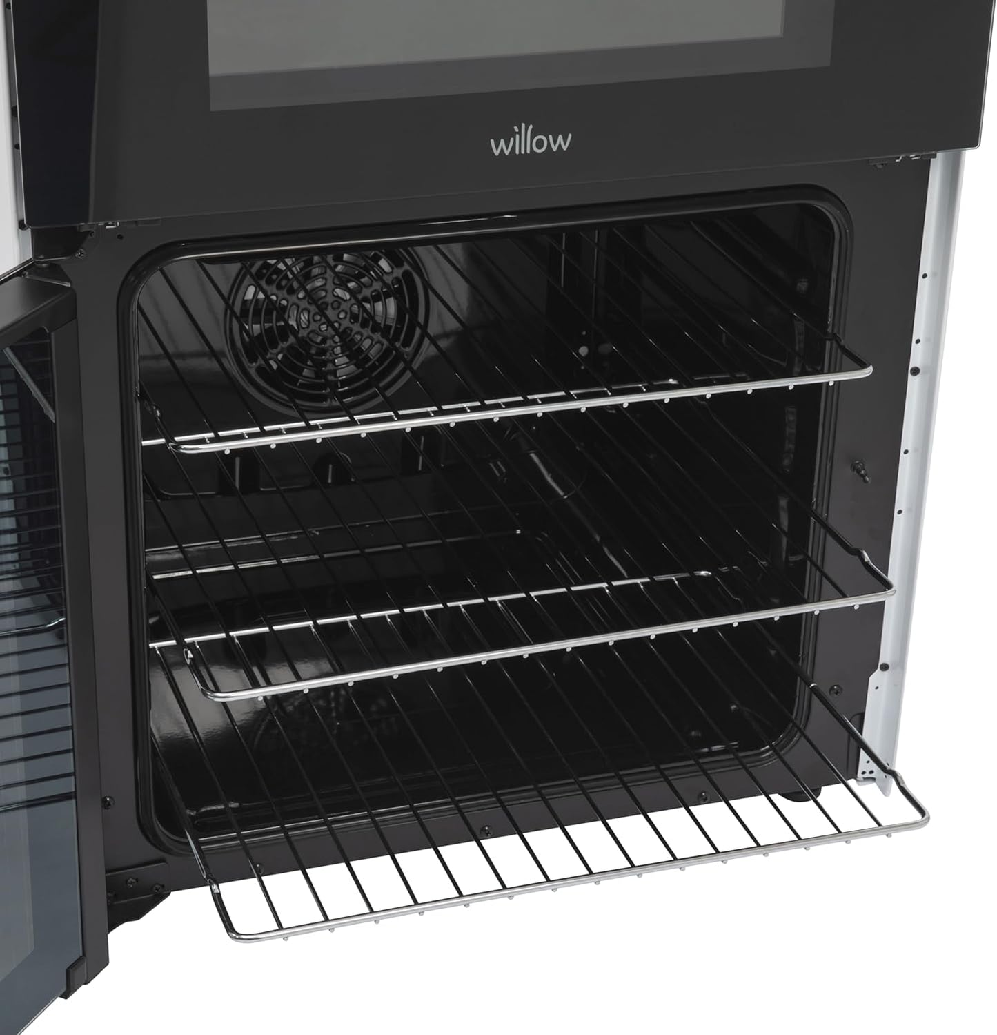 Willow WT60CCW 60cm Double Door Ceramic Electric Cooker - White