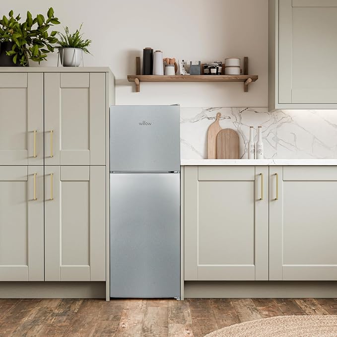 Willow WTM138S 138L Top Mount Slim Line Fridge Freezer