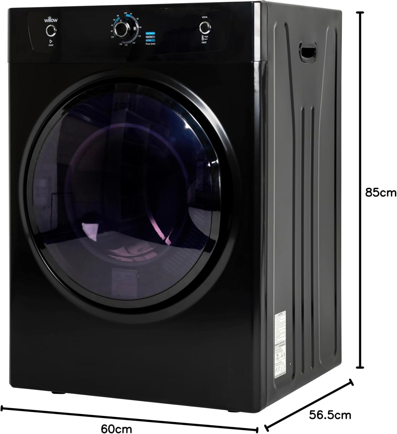 Willow WTD7B 7kg Vented Dryer