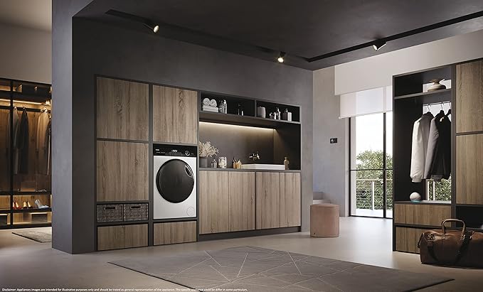 Haier HWD90B14959U1UK 9/6kg Series 5 Washer Dryer White