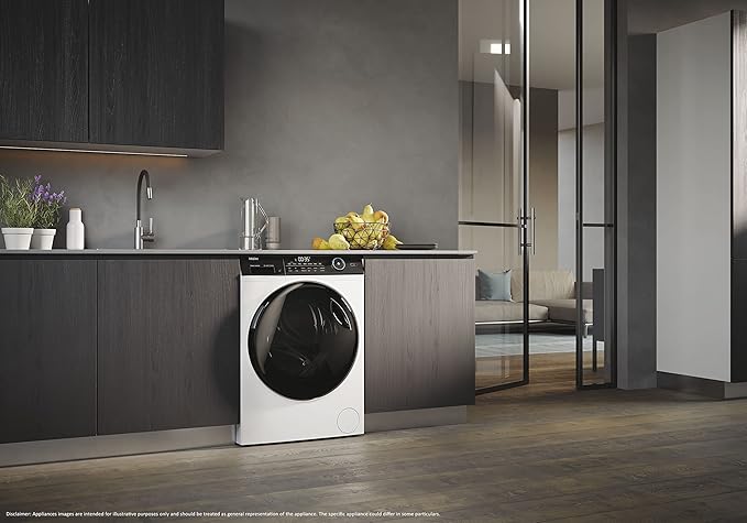Haier HWD90B14959U1UK 9/6kg Series 5 Washer Dryer White