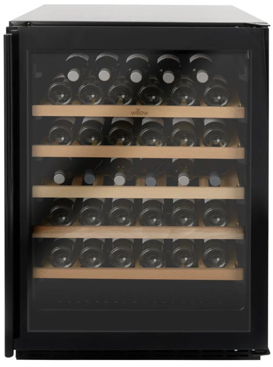 Willow W60WCB 60cm Undercounter Wine Cooler – 52 Bottle Capacity