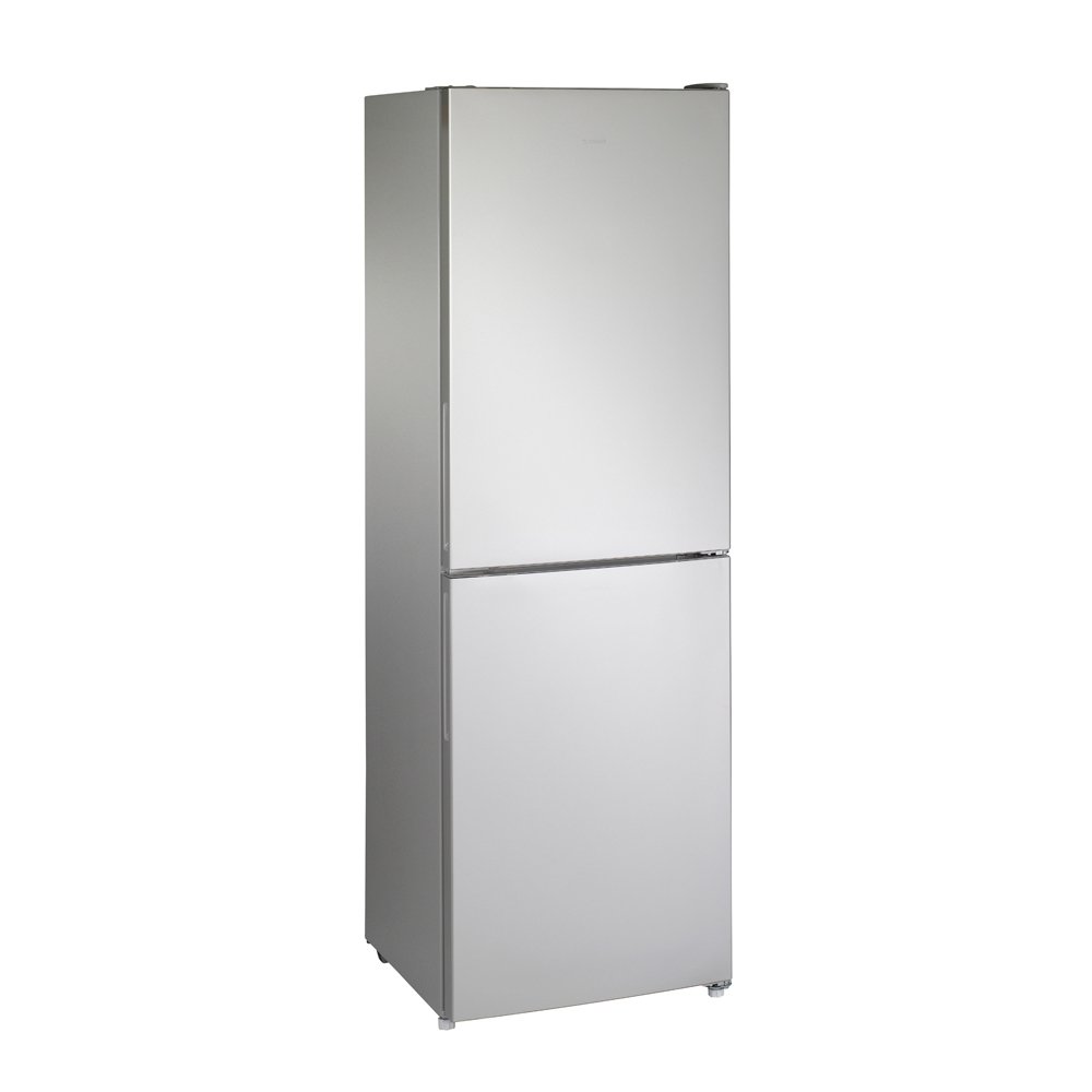 Teknix FF1860SE 60cm Fridge Freezer Total No Frost Silver