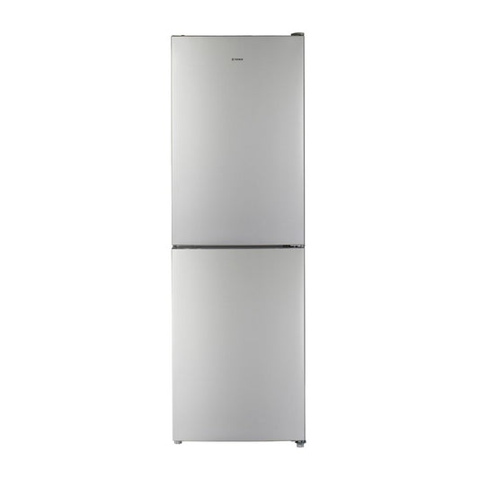 Teknix FF1860SE 60cm Fridge Freezer Total No Frost Silver