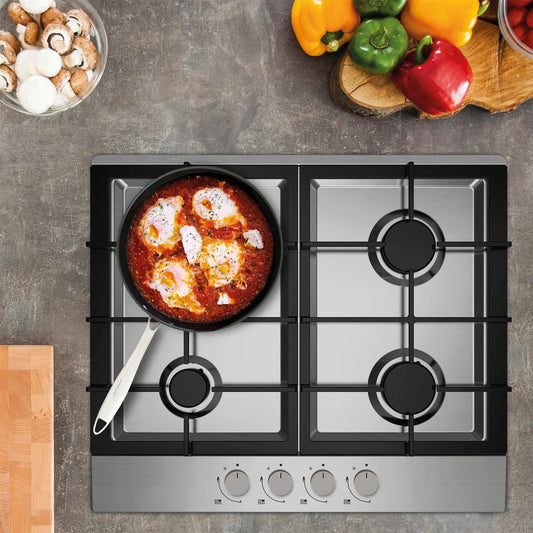 Statesman GH161SS 60cm Gas Hob Stainless Steel