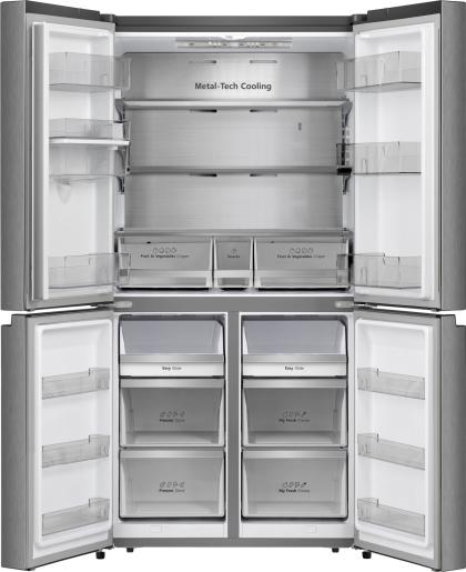 Hisense RQ758N4SWSE Stainless Steel American Four-Door Refrigerator