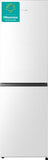 Hisense RB327N4BWE 55Cm Frost Free Fridge Freezer - White