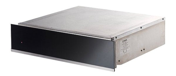 Teknix SCW61X Warming Drawer Black Glass with Stainless Steel Trim