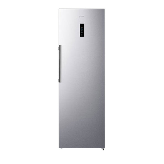 Teknix TH60TLX 370L No Frost Tall Larder Fridge - Brushed Steel