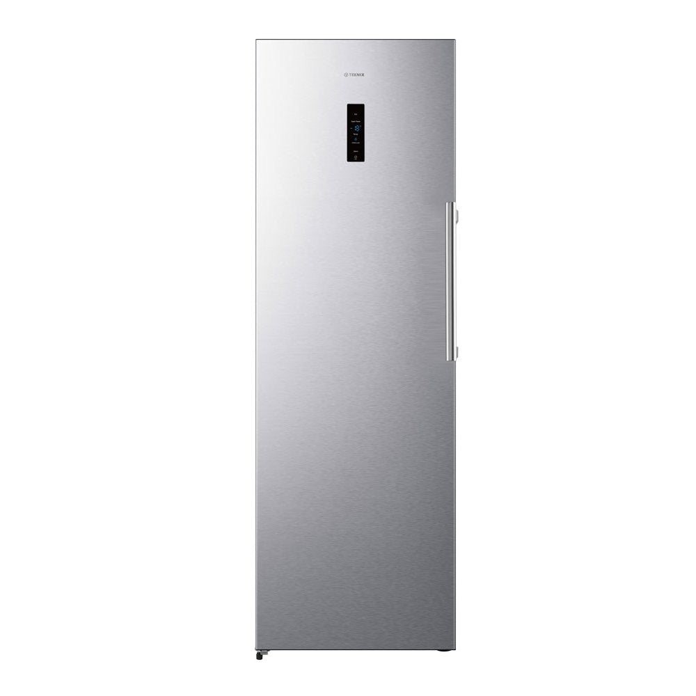 Teknix TH60TNFX 274L No Frost Tall Freezer - Brushed Steel