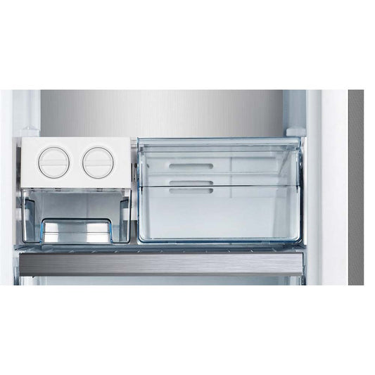 Teknix TH60TNFX 274L No Frost Tall Freezer - Brushed Steel