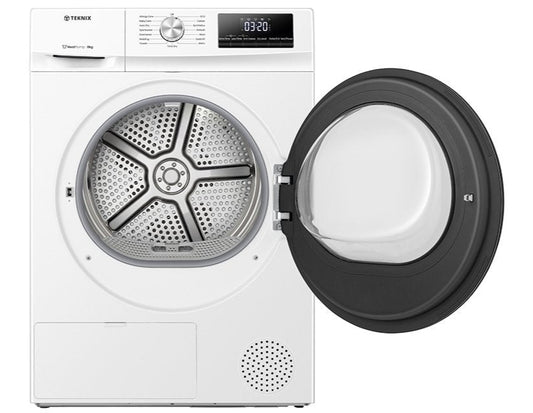 Teknix TKHP8HW 8kg Heatpump Dryer White