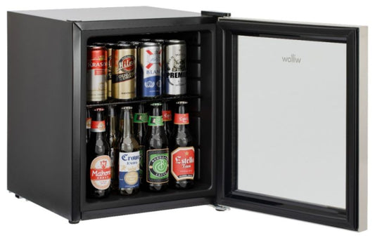 Willow WBC48SS 48L Table Top Beverage Cooler - Stainless Steel