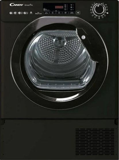 Candy BCTDH7A1TCEB 8kg Heat Pump Built in Dryer Black