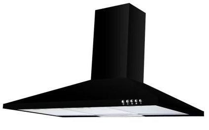 Culina UBSCH90BK Chimney Hood 90cm - Black
