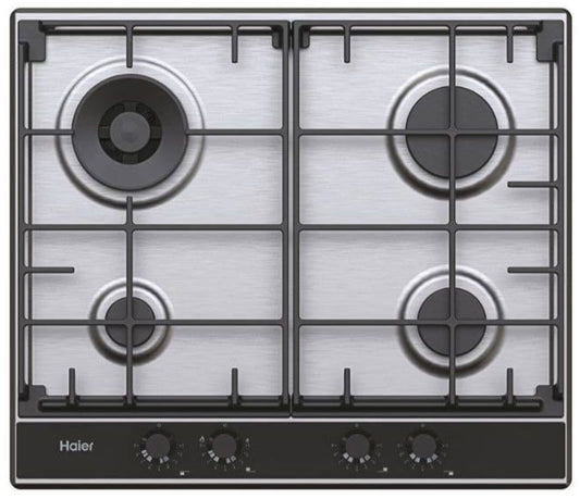 Haier HAHG6BR4S2X Gas Hob 60cm Stainless Steel