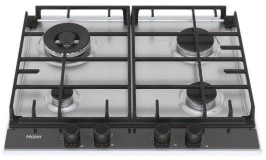 Haier HAHG6BR4S2X Gas Hob 60cm Stainless Steel