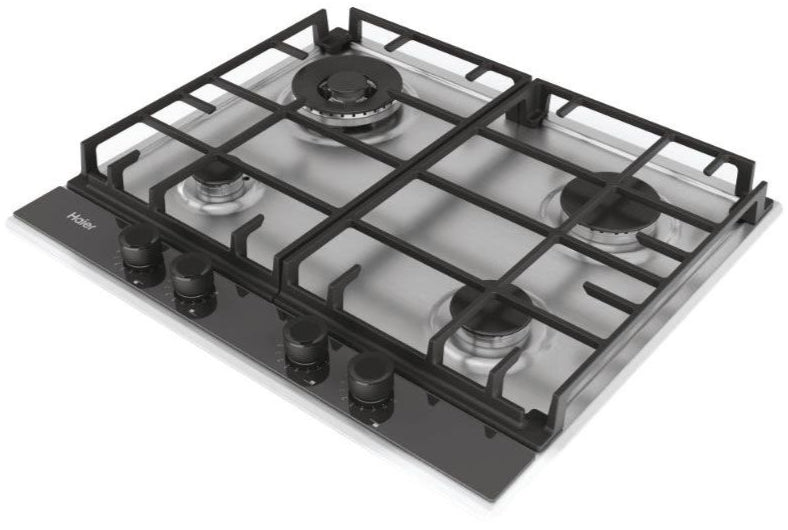 Haier HAHG6BR4S2X Gas Hob 60cm Stainless Steel