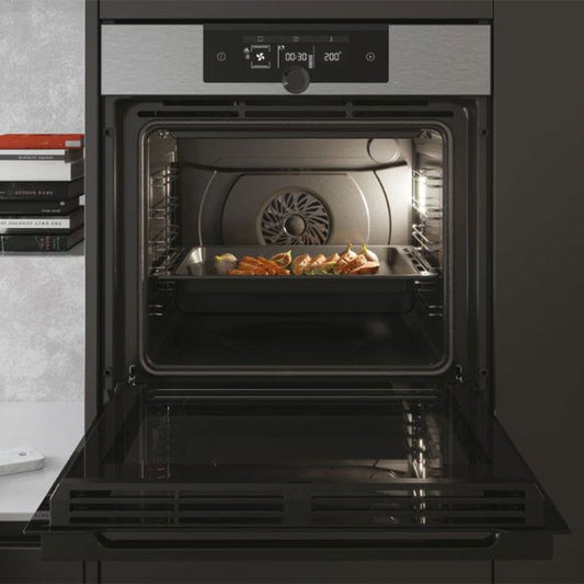 Haier HWO60SM2F9XH Single Oven Pyrolytic Stainless Steel