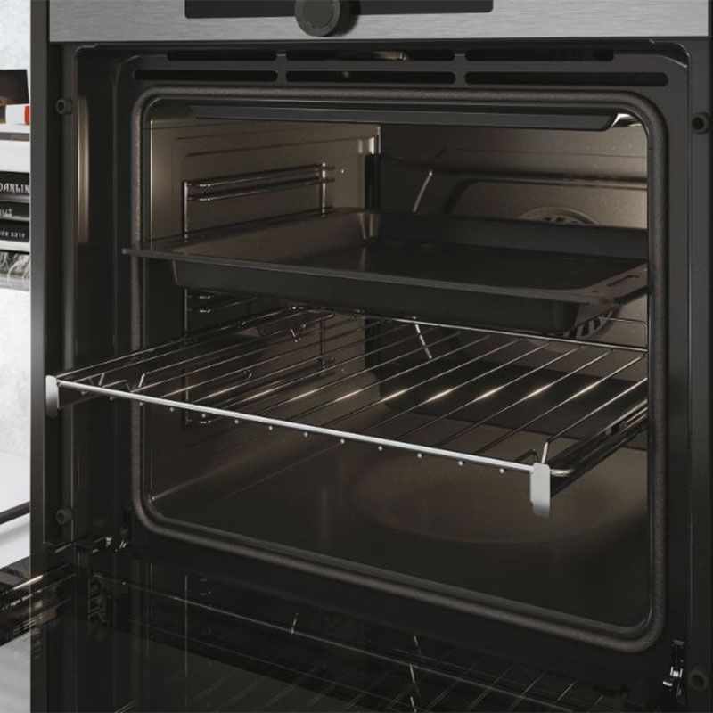 Haier HWO60SM2F9XH Single Oven Pyrolytic Stainless Steel