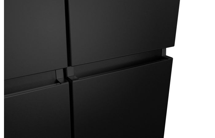 Hisense RQ758N4SWFE Black Steel American Four-Door Refrigerator