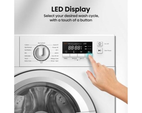 Hisense WF3M841BWI 8kg Integrated Washing Machine