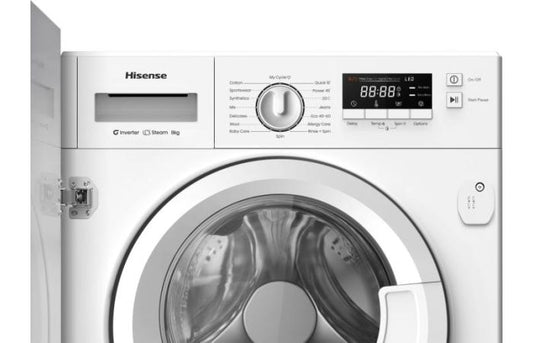 Hisense WF3M841BWI 8kg Integrated Washing Machine