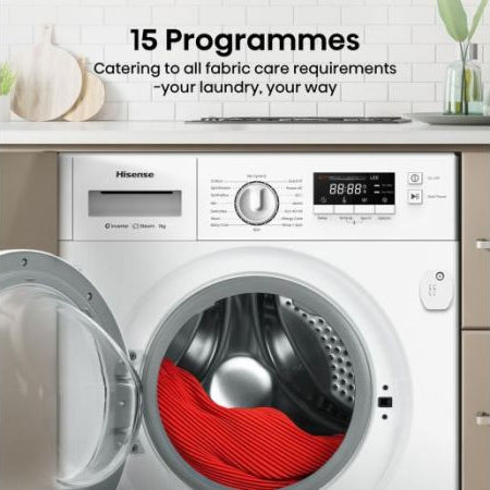 Hisense WF3M841BWI 8kg Integrated Washing Machine