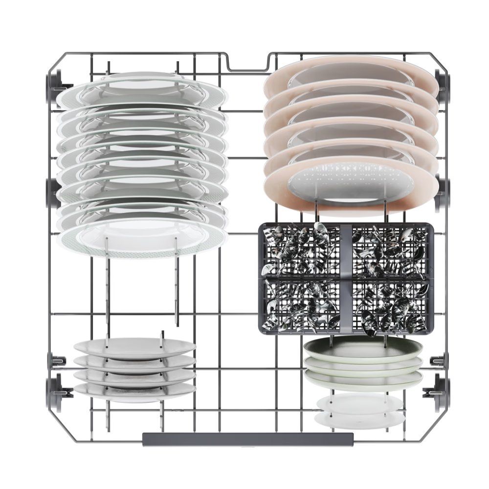 Hoover HF4C7L0A Full Size Dishwasher Graphite