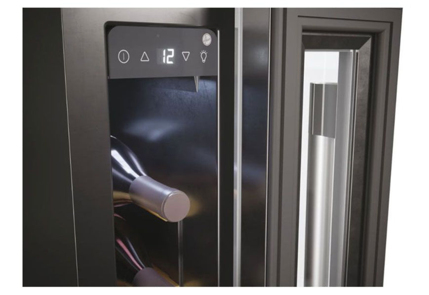 Hoover HWCB15UKSSM Wine Cooler 15Cm Stainless Steel