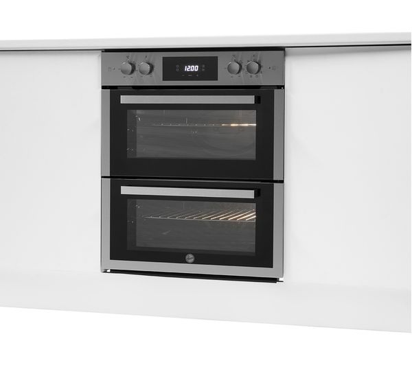 Hoover HO7DC3E3078IN Built Under Double Oven Stainless Steel