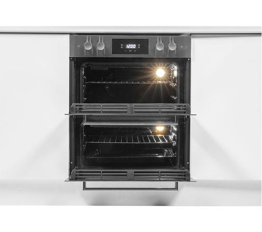 Hoover HO7DC3E3078IN Built Under Double Oven Stainless Steel